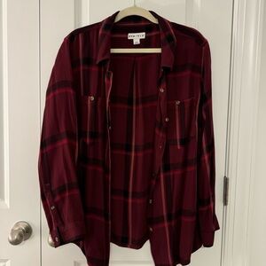 Ava and Viv by Target soft flannel button down